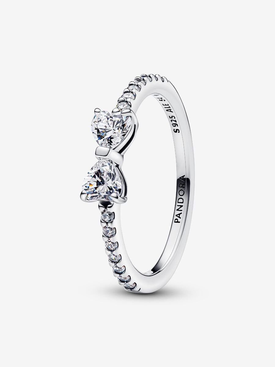 Silver Bow Ring