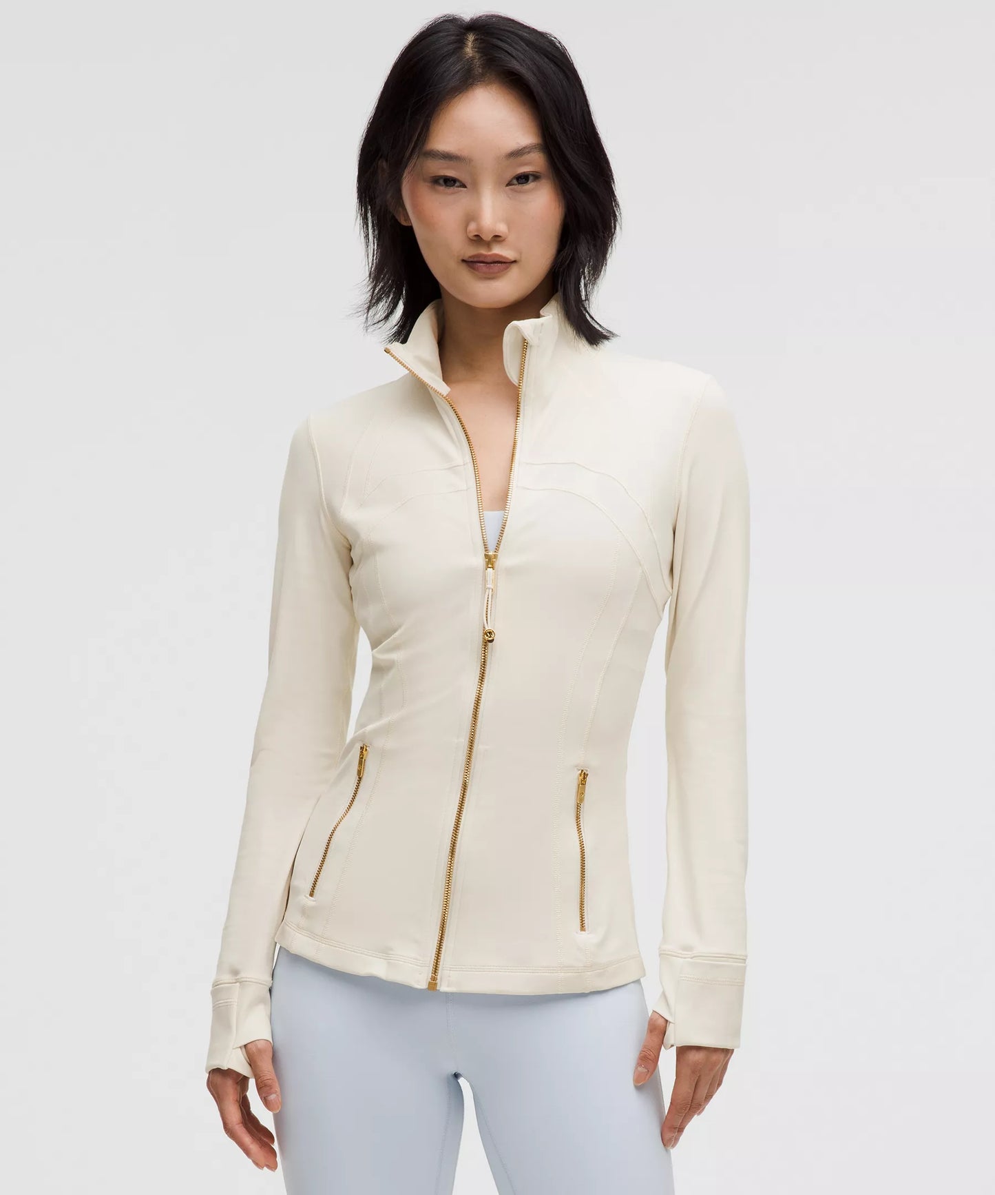 White Gold Zip Lulu