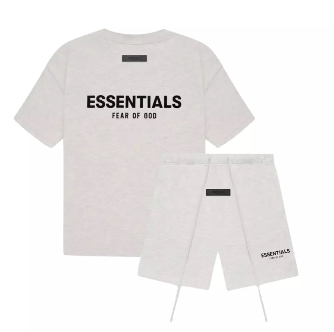 Essentials Light Heather Oatmeal Set